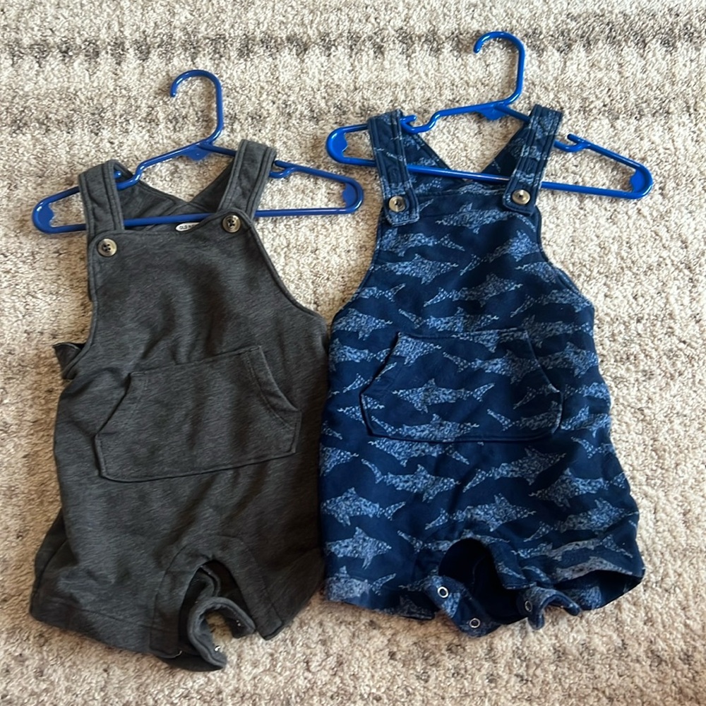Baby Boy Shortalls 6-12 Month